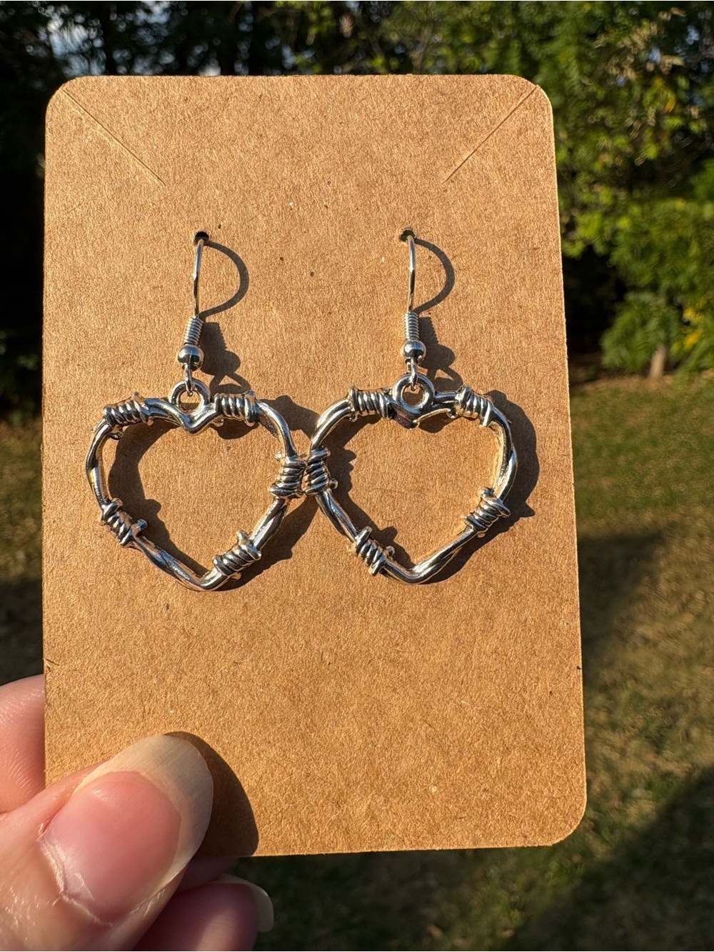Barbed Wire Earrings